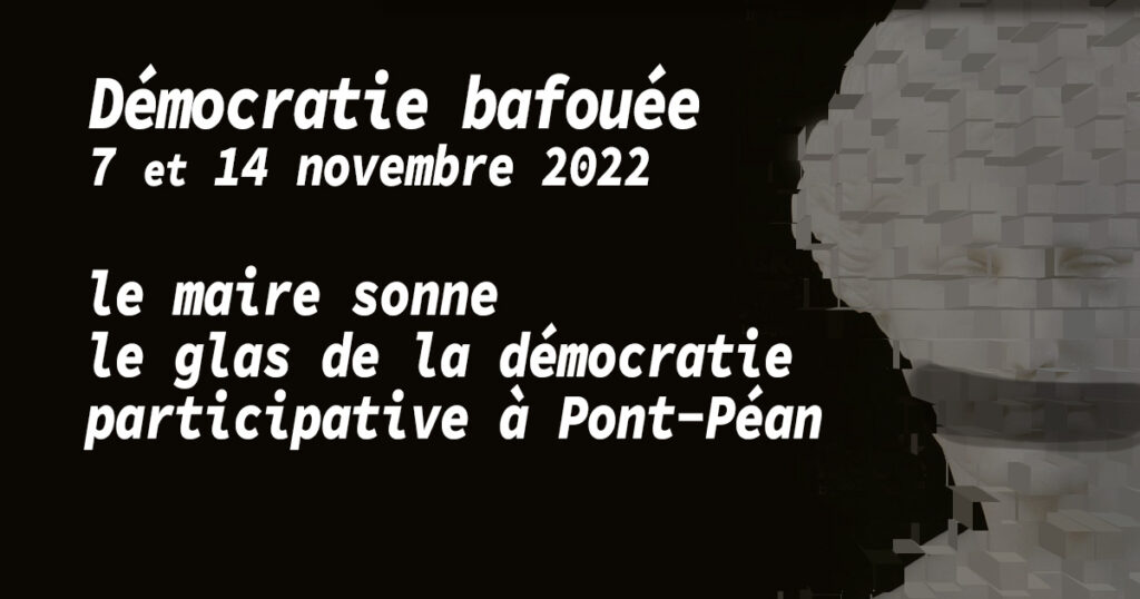 démocratie bafouée à Pont-Péan